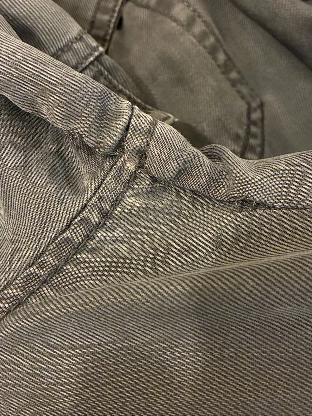 Max Jeans charcoal jacket
